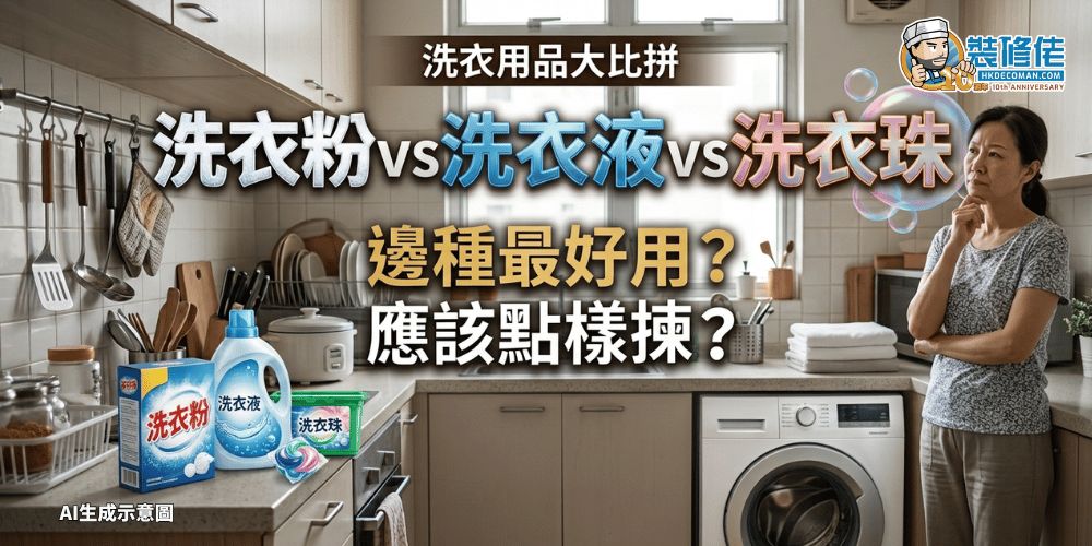 【洗衣用品大比拼】洗衣粉vs洗衣液vs洗衣珠 邊種最好用？應該點樣揀？ - 1