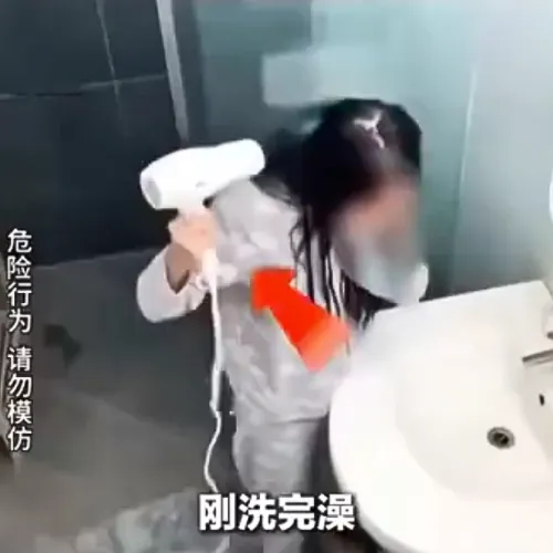 【浴室吹頭】風筒突然著火爆炸 女子手部遭炸黑燒傷 專家揭3大致命習慣 九成人都做錯 - 2